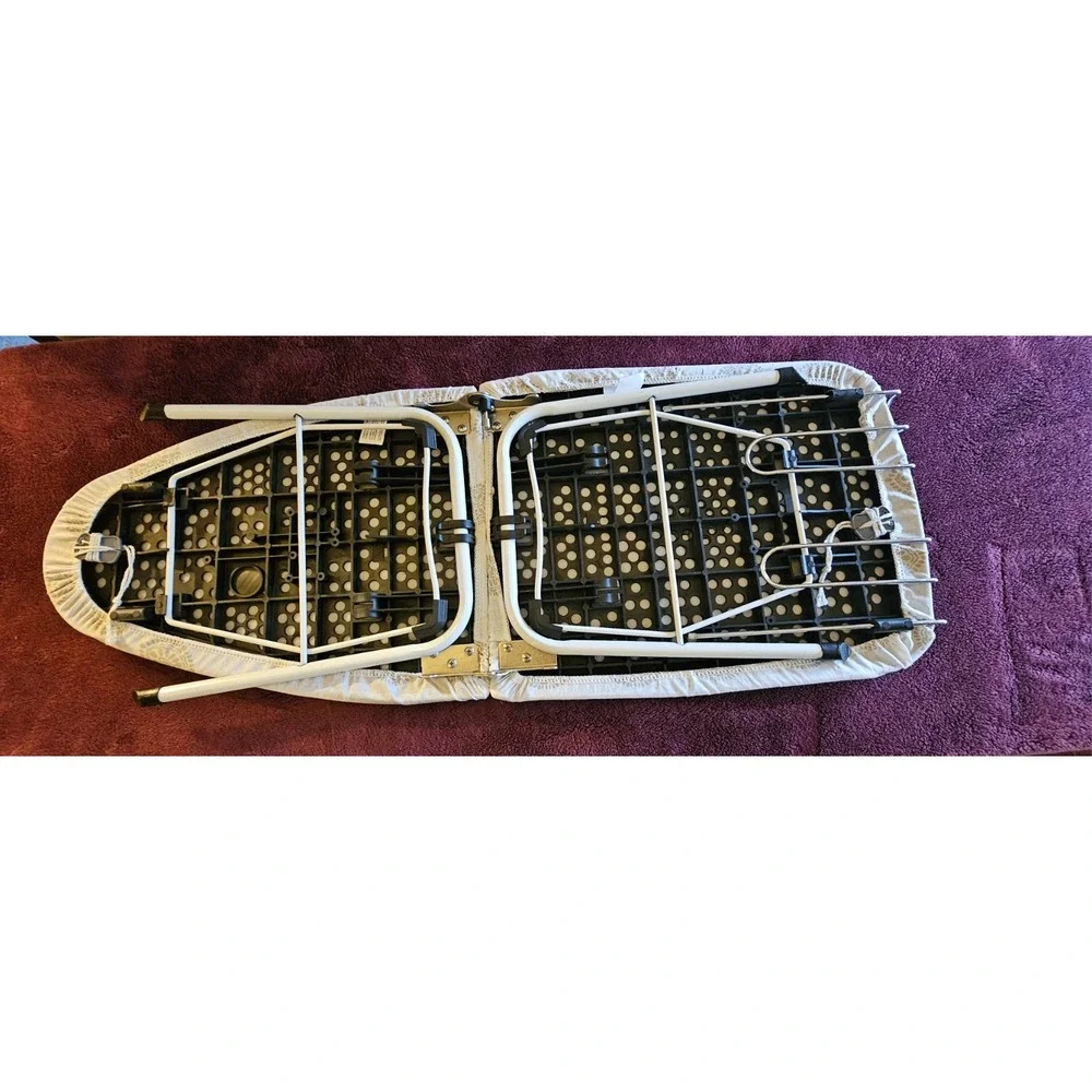 Folding Tabletop Ironing Board Attached Iron Rest Holder Compact Portable